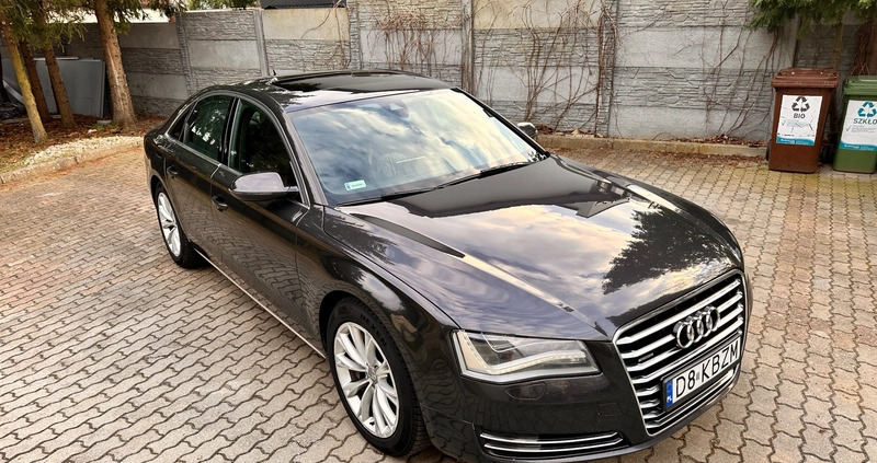 Audi A8 cena 68800 przebieg: 471000, rok produkcji 2011 z Lubin małe 121